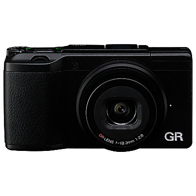 Ricoh GR II Expert Digital Camera, HD 1080p, 16.2MP, Wi-Fi, NFC, 3 LCD Screen